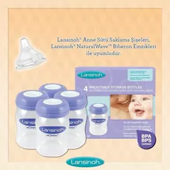 Set 4 bình trữ sữa Lansinoh chuẩn Mỹ