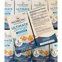 DHA Nordic Bổ Não Cho Bé Từ 6 Tuổi - Tăng Cường Trí Nhớ, Học Tập và Ngôn Ngữ, Giúp Phát Triển Toàn Diện