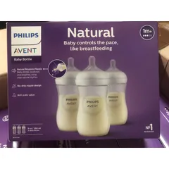 Set 3 Bình sữa Philips Avent 125ml -260ml của Mỹ