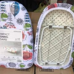 Cầu Là Quần Áo LocknLock ETM524 - Bàn Để Đồ Ủi Thấp Chất Liệu Thép Bọc Vải Cotton, Kích Thước Gọn Nhẹ, Họa Tiết Đẹp