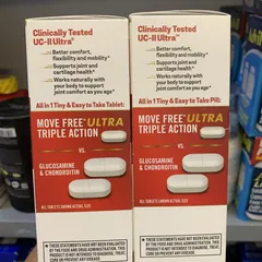 Viên uống Schiff Move Free Ultra 3X Triple Action - Hỗ trợ sức khỏe khớp, cải thiện vận động và giảm đau khớp từ Mỹ