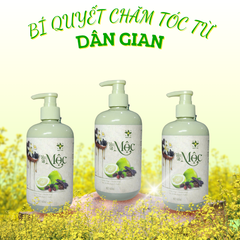 [MUA 1 TẶNG 1] Dầu Gội Cao Cấp MỘC AN 500ml - Chiết Xuất Dầu Bưởi, Bồ Kết, Hương Nhu, Dâu Tằm - Tự Nhiên Giảm Rụng Tóc, Dưỡng Ẩm Da Đầu
