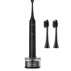 Bàn Chải Đánh Răng Điện LocknLock ENR636BLK - 6 Chế Độ, 3 Đầu Chải Hiện Đại, Hàng Chính Hãng Cho Nụ Cười Khỏe Đẹp