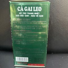 Viên Uống Cà Gai Leo Tuệ Linh 60 Viên - Hỗ Trợ Giải Độc Gan Tự Nhiên, Bảo Vệ Sức Khỏe Với Thảo Dược Thiên Nhiên