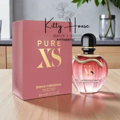 Nước Hoa Nữ Rabanne Pure XS Eau de Parfum 80ml - Hương Bỏng Ngô, Vanilla, Dừa - Nét Gợi Cảm, Tinh Tế, Ngọt Ngào