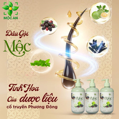 [ MUA 1 TẶNG 1 ] Dầu Gội MỘC AN 500ml - Chiết Xuất Bưởi, Bồ Kết, Hương Nhu Hỗ Trợ Mọc Tóc và Giảm Rụng Tóc, Chăm Sóc Tóc Tự Nhiên