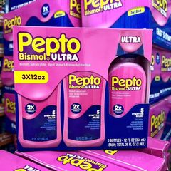 Siro Hỗ Trợ Tiêu Hóa Dạ Dày Pepto Bismol Ultra 354ml - Giúp Giảm Buồn Nôn, Đau Bụng, Khó Tiêu Cho Người Lớn và Trẻ Em Từ 12 Tuổi