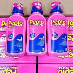 Siro Hỗ Trợ Tiêu Hóa Dạ Dày Pepto Bismol Ultra 354ml - Giúp Giảm Buồn Nôn, Đau Bụng, Khó Tiêu Cho Người Lớn và Trẻ Em Từ 12 Tuổi