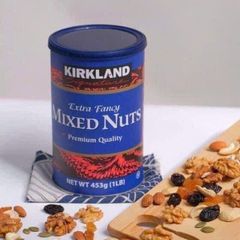 Hạt Sấy Hỗn Hợp Kirkland Mixed Nuts 453g - Dinh Dưỡng Cao Cấp, Giàu Chất Xơ, Protein, Ngon và Tiện Lợi Cho Sức Khỏe