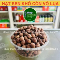 Hạt Sen Khô Nguyên Vỏ Đặc Biệt 100g - Thơm Ngon, Giàu Dinh Dưỡng, Chuyên Dùng Trong Ẩm Thực Việt