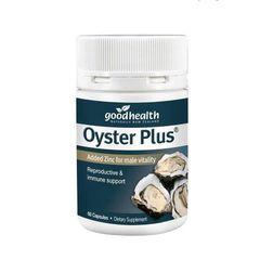 Tinh Chất Hàu Oyster Plus Goodhealth New Zealand 60 Viên - Tăng Cường Sức Khỏe Sinh Lý, Hỗ Trợ Hệ Miễn Dịch Tốt Nhất