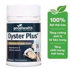 Tinh Chất Hàu Oyster Plus Goodhealth New Zealand 60 Viên - Tăng Cường Sức Khỏe Sinh Lý, Hỗ Trợ Hệ Miễn Dịch Tốt Nhất