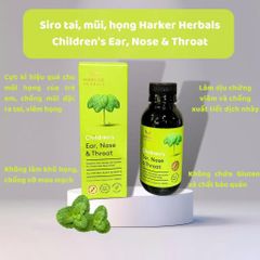 Siro Harker Herbals Tai Mũi Họng Xanh Lá 150ml - Vitamin Bổ Sung Tăng Cường Miễn Dịch Cho Trẻ Sơ Sinh và Nhỏ Tuổi