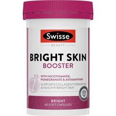 Viên Uống Làm Sáng Da Swisse Beauty Bright Skin 60 Viên - Chống Oxy Hóa, Cải Thiện Sắc Tố Da Từ Thiên Nhiên, Hỗ Trợ Làn Da Khỏe Mạnh
