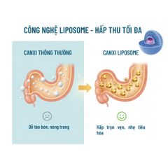 Siro Canxi Liposome Calcio-Lipo Med MK7 - Tăng Chiều Cao Cho Bé Từ 1 Tuổi, Hỗ Trợ Phát Triển Xương Chắc Khỏe, Vị Cam Ngọt Dịu