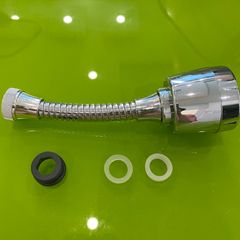 Đầu Vòi Xoay 360 Độ Inox Có 2 Chế Độ Phun Nước Tiết Kiệm – Dụng Cụ Vệ Sinh Bồn Rửa Bát Sang Trọng, Tiện Lợi