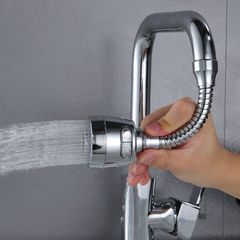 Đầu Vòi Xoay 360 Độ Inox Có 2 Chế Độ Phun Nước Tiết Kiệm – Dụng Cụ Vệ Sinh Bồn Rửa Bát Sang Trọng, Tiện Lợi