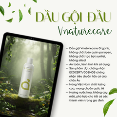 Dầu Gội V-Naturecare 300ml - Chăm Sóc Tóc Tự Nhiên, Giảm Gãy Rụng, Dưỡng Ẩm Mềm Mượt, Không Chứa Hóa Chất Độc Hại