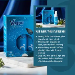 Xịt Khử Mùi Vfresh 30ml | Hương Nước Hoa