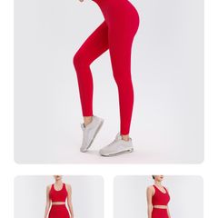 Bộ Đồ Tập Thể Thao Yoga Fuyao - Áo Ngực & Quần Dài Chạy Nhanh Khô, Chất Liệu Co Giãn Cao, Thoải Mái Cho Tập Luyện Mọi Hoạt Động