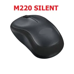 Chuột Không Dây M220 Silent - Chuột Văn Phòng Không Gây Tiếng Ồn, Kết Nối 2.4GHz, Độ Nhạy Cao, Tương Thích PC, Laptop, Smart Tivi