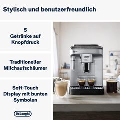 Máy Pha Cà Phê Tự Động Delonghi ECAM292.33.SB - Espresso, Cappuccino, Latte Macchiato Với Chất Lượng Barista 15 Bar, Dung Tích 1.8L