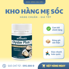 Viên uống tinh chất Hàu Oyster Plus Goodhealth 60 viên - Tăng cường sức khỏe và dinh dưỡng cho nam giới, hỗ trợ nội lực tự nhiên.