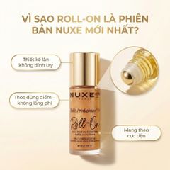 Dầu Dưỡng Đa Năng Dạng Lăn Nuxe Huile Prodigieuse 60ml - Chăm Sóc Da Mặt, Cơ Thể & Tóc, Pháp, Hương Thơm Tinh Tế