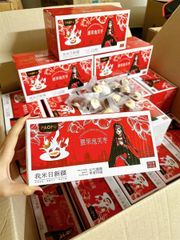 Táo Đỏ Kẹp Sữa Lạc Đà Hạt Điều 300g - Snack Bổ Dưỡng Ngon Miệng, Lựa Chọn Lành Mạnh Cho Giới Trẻ