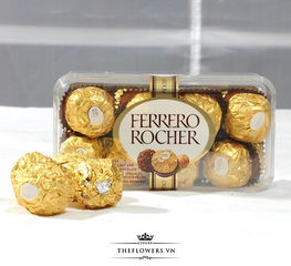 Socola Ferrero Rocher 200g Hộp 16 Viên - Quà Tặng Socola Cao Cấp Cho Người Thân, Bạn Bè và Dịp Đặc Biệt