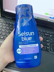 Dầu Gội Selsun Blue Medicated 325ml - Giải Quyết Gàu Ngứa, Dưỡng Tóc Mượt Mà Và Sạch Gàu