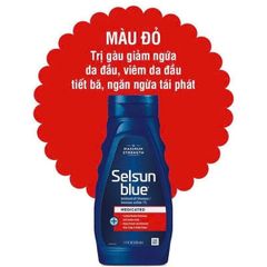 Dầu Gội Chữa Gàu Selsun Blue Medicated 325ml - Giảm Ngứa, Làm Sạch Gàu Và Dưỡng Tóc Mềm Mượt