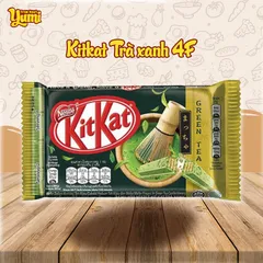 Bánh KitKat Socola & Trà xanh Nestle ngọt xốp chuẩn vị dùng làm bữa ăn nhẹ giúp bạn bổ sung lượng đường nhanh chóng 507008