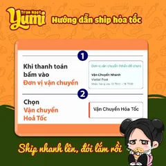 Bánh gấu Yumi nhân kem sữa 3 vị truyền thống, cà phê, chùm ngây, bánh ngọt ăn vặt thơm ngon 507015