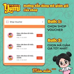 Mứt dừa non Yumi, đồ ăn vặt dừa bao tử ngọt thơm ngon 507020