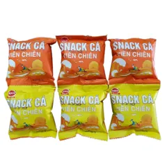 Snack cá viên chiên bịch 60 gói Haidilao chính hãng Minh Châu Food giòn thơm đồ ăn vặt cổng trường 507022