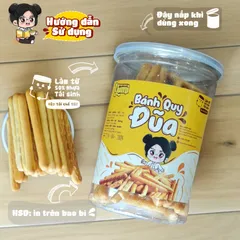 Bánh quy đũa bơ sữa mặn Yumi bánh ngọt ăn vặt giòn xốp thơm ngon 200g 507023