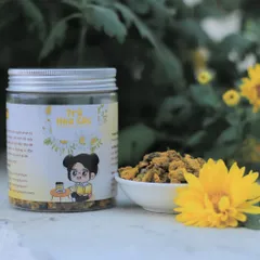 Trà hoa cúc Yumi hộp 75g, Trà cúc vàng tự nhiên 507024