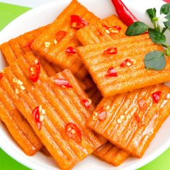 Snack Đùi bò cay bịch 60 gói làm từ Bột mì Que cay tuổi thơ đồ ăn vặt Yumi thơm ngon 507025