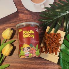 Khô bò sợi cay Yumi đồ ăn vặt thịt bò khô xé cay thơm ngon an toàn vệ sinh 507026