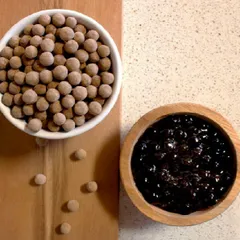 Gói Trân Châu Tự Nấu 100g & 400g - Nguyên Liệu Làm Trà Sữa Yumi Thơm Ngon, An Toàn, Không Hóa Chất