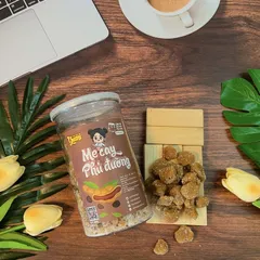 Me cay sấy phủ đường Yumi, kẹo me cay chua ngọt, đồ ăn vặt thơm ngon 507034