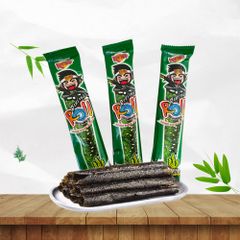 Rong biển cuộn bịch 13 gói vị Mè Tương Đen hoặc Vị Cay thơm giòn đậm vị từ Trạm ăn vặt Yumi 507036