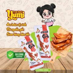 Chân gà cay Việt Nam TAPFOOD giòn dai thơm ngon chuẩn vị - Trạm ngọt Yumi