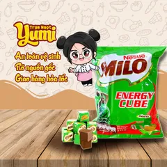 Kẹo Milo Cube Nestle 50/100 viên, Kẹo Milo Energy Cube Cacao Sữa đồ ăn vặt Yumi thơm ngon 507038