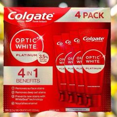 [Date 2026]Kem đánh răng Colgate Optic White Platinum High Impact White 116g 507088