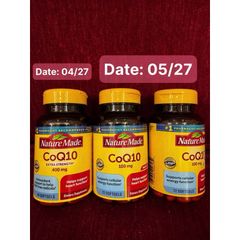 [Date 2027]Viên uống hỗ trợ tim mạch CoQ10 Nature Made_Shopsongna 507089