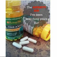 [ Date 2027]Viên uống giảm căng thẳng, bổ não, mất ngủ L-Theanine 200mg Puritan's Pride - Shop Songna 507094