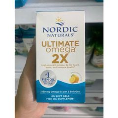 [Date 2028] Ultimate Omega Nordic Naturals 2x - Dầu cá cao cấp hàm lượng cao Nordic