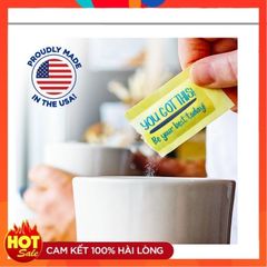 Đường ăn kiêng Splenda gói nhỏ 1g - Lựa chọn tuyệt vời cho người ăn kiêng keto, DAS và người tiểu đường - Hương vị ngọt như đường kính